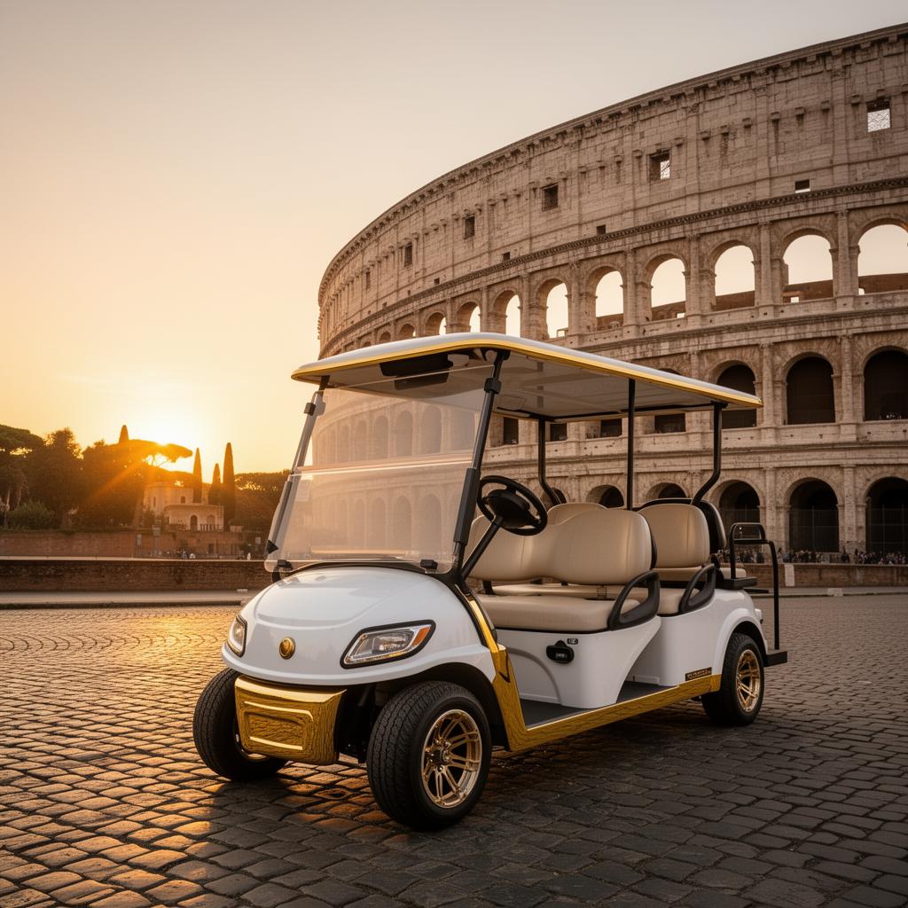 Rayel Rome Private Golf Cart Tours in Rome | Royal Tours Rome